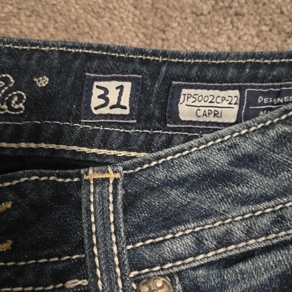 Women's MISS ME crop Jeans - Picture 4 of 4